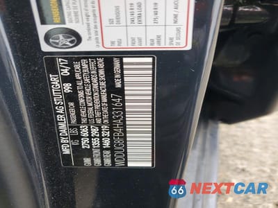 Zdjęcie 12 z 12 samochodu: 2017 MERCEDES-BENZ S 550 4MATIC VIN:WDDUG8FB4HA331647 - miniatura