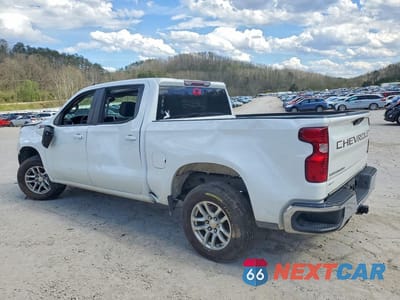Drugie zdjęcie samochodu z przodu: 2021 CHEVROLET SILVERADO K1500 LT VIN:1GCUYDED2MZ232596 - miniatura