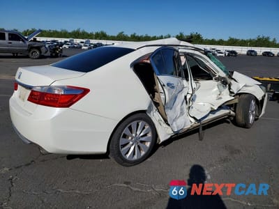Trzecie zdjęcie samochodu z tyłu: 2013 HONDA ACCORD EXL VIN:1HGCR2F8XDA071672 - miniatura