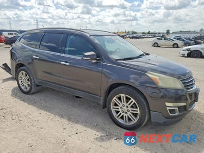 Czwarte zdjęcie samochodu z boku: 2013 CHEVROLET TRAVERSE VIN:1GNKRGKD4DJ262148 - miniatura
