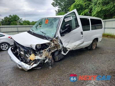 2014 FORD ECONOLINE E350 SUPER DUTY WAGON 1FBNE3BLXEDA77799 - główne zdjęcie licytacji z USA - miniatura