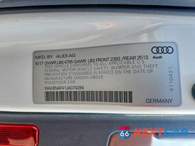 Zdjęcie 12 z 12 samochodu: 2018 AUDI A4 PREMIUM PLUS VIN:WAUENAF41JA074284 - miniatura