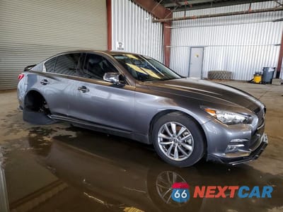 Czwarte zdjęcie samochodu z boku: 2017 INFINITI Q50 3.0T PREMIUM VIN:JN1EV7AP0HM739372 - miniatura