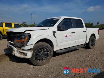 2024 FORD F150 STX 1FTEW2K5XRKF57640 - główne zdjęcie licytacji z USA - miniatura