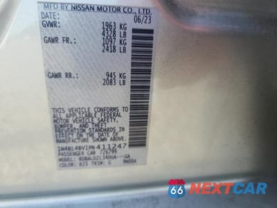 Zdjęcie 12 z 12 samochodu: 2023 NISSAN ALTIMA 2.5 S VIN:1N4BL4BV1PN411247 - miniatura