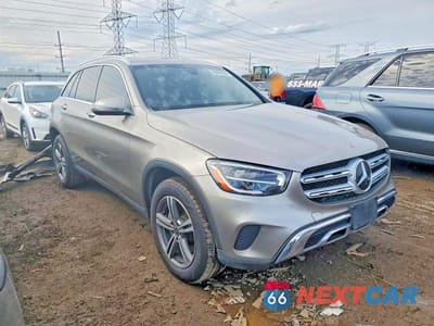 Czwarte zdjęcie samochodu z boku: 2020 MERCEDES-BENZ GLC 300 4MATIC VIN:W1N0G8EB7LF785793 - miniatura