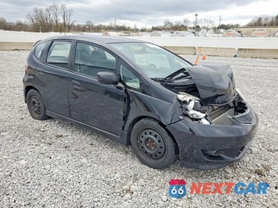 Czwarte zdjęcie samochodu z boku: 2009 HONDA FIT SPORT VIN:JHMGE88409S050080 - miniatura
