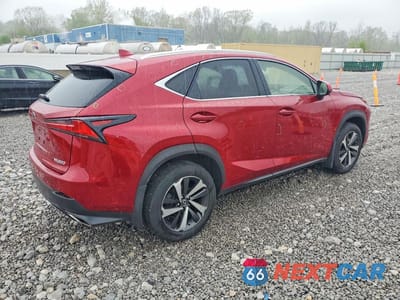 Trzecie zdjęcie samochodu z tyłu: 2020 LEXUS NX 300 VIN:JTJGARDZ7L5013597 - miniatura