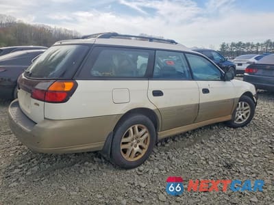 Trzecie zdjęcie samochodu z tyłu: 2000 SUBARU LEGACY OUTBACK AWP VIN:4S3BH6758Y7630518 - miniatura
