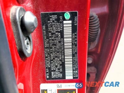 Zdjęcie 12 z 12 samochodu: 2017 TOYOTA CAMRY XSE V6 VIN:4T1BK1FK7HU578520 - miniatura