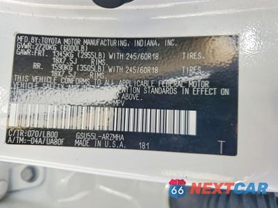 Zdjęcie 14 z 14 samochodu: 2018 TOYOTA HIGHLANDER XLE VIN:5TDJZRFH8JS885932 - miniatura