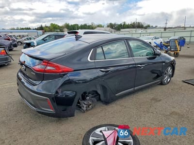 Trzecie zdjęcie samochodu z tyłu: 2019 HYUNDAI IONIQ LIMITED VIN:KMHC05LC9KU124761 - miniatura