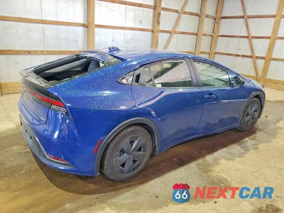 Trzecie zdjęcie samochodu z tyłu: 2023 TOYOTA PRIUS LE VIN:JTDACAAU5P3006873 - miniatura