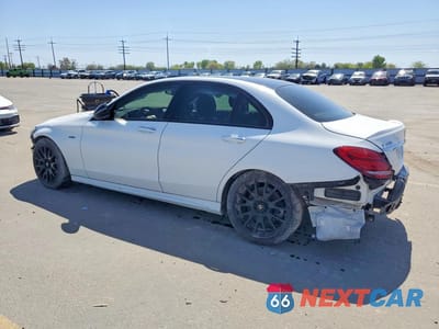 Drugie zdjęcie samochodu z przodu: 2016 MERCEDES-BENZ C 450 4MATIC AMG VIN:55SWF6EB7GU125822 - miniatura