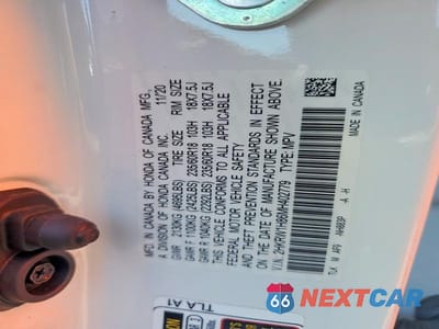 Zdjęcie 13 z 13 samochodu: 2021 HONDA CR-V EXL VIN:2HKRW1H86MH402779 - miniatura