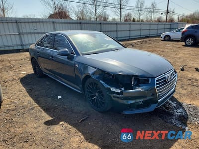 Czwarte zdjęcie samochodu z boku: 2018 AUDI A4 PREMIUM PLUS VIN:WAULMAF4XJA110290 - miniatura