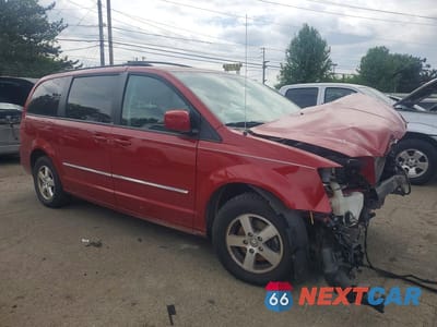 Czwarte zdjęcie samochodu z boku: 2009 DODGE GRAND CARAVAN SXT VIN:2D8HN54119R634717 - miniatura