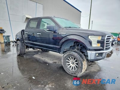 Czwarte zdjęcie samochodu z boku: 2016 FORD F150 SUPERCREW VIN:1FTEW1E85GFA10362 - miniatura