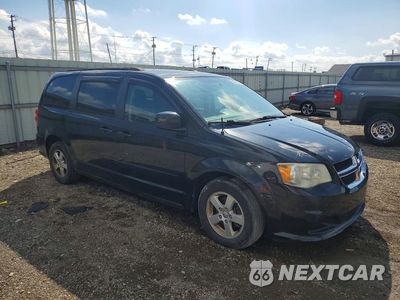 Czwarte zdjęcie samochodu z boku: 2012 DODGE GRAND CARAVAN SXT VIN:2C4RDGCG5CR253452 - miniatura