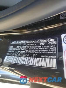 Zdjęcie 12 z 12 samochodu: 2023 MERCEDES-BENZ E 350 VIN:W1KZF8DB7PB141197 - miniatura