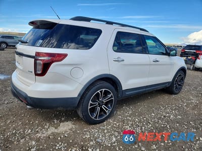 Trzecie zdjęcie samochodu z tyłu: 2014 FORD EXPLORER SPORT VIN:1FM5K8GTXEGC23719 - miniatura