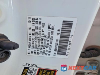 Zdjęcie 14 z 14 samochodu: 2014 HONDA CR-V LX VIN:5J6RM4H37EL041985 - miniatura