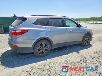 Trzecie zdjęcie samochodu z tyłu: 2013 HYUNDAI SANTA FE LIMITED VIN:KM8SR4HFXDU017624 - miniatura