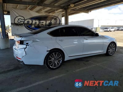 Trzecie zdjęcie samochodu z tyłu: 2017 GENESIS G80 ULTIMATE VIN:KMHGN4JF7HU204711 - miniatura