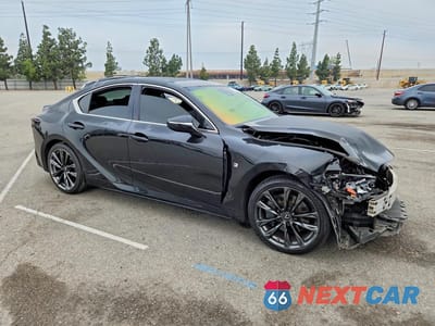 Czwarte zdjęcie samochodu z boku: 2021 LEXUS IS 350 F SPORT VIN:JTHGZ1B29M5041887 - miniatura