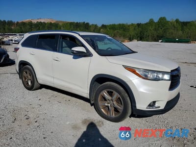 Czwarte zdjęcie samochodu z boku: 2014 TOYOTA HIGHLANDER LIMITED PLATINUM VIN:5TDDKRFH1ES069880 - miniatura