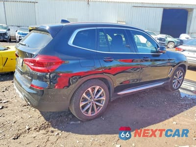 Trzecie zdjęcie samochodu z tyłu: 2019 BMW X3 XDRIVE30I VIN:5UXTR9C50KLP89930 - miniatura
