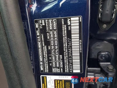 Zdjęcie 14 z 14 samochodu: 2017 MERCEDES-BENZ GLS 450 4MATIC VIN:4JGDF6EE3HA875677 - miniatura
