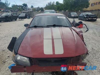 Piąte zdjęcie samochodu w środku: 2004 FORD MUSTANG VIN:1FAFP40694F150408 - miniatura