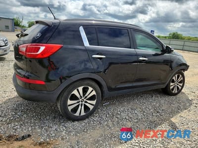Trzecie zdjęcie samochodu z tyłu: 2013 KIA SPORTAGE EX VIN:KNDPC3A22D7433601 - miniatura