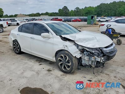 Czwarte zdjęcie samochodu z boku: 2016 HONDA ACCORD EX VIN:1HGCR2F06GA060439 - miniatura