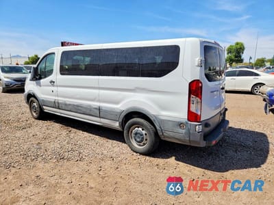 Trzecie zdjęcie samochodu z tyłu: 2018 FORD TRANSIT T350 WAGON PASSENGER VAN VIN:1FBZX2ZM4JKA71054 - miniatura