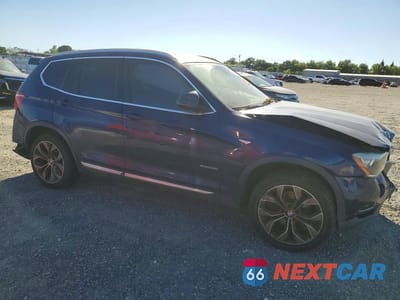 Czwarte zdjęcie samochodu z boku: 2016 BMW X3 XDRIVE28I VIN:5UXWX9C51G0D67888 - miniatura
