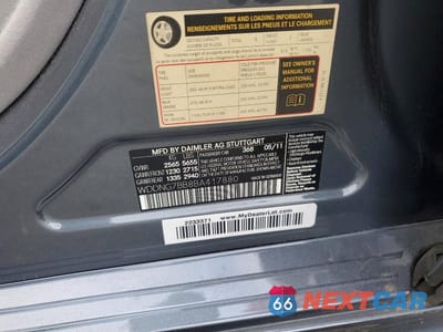 Zdjęcie 12 z 12 samochodu: 2011 MERCEDES-BENZ S 550 VIN:WDDNG7BB8BA417880 - miniatura