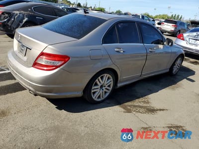 Trzecie zdjęcie samochodu z tyłu: 2008 MERCEDES-BENZ C 300 VIN:WDDGF54XX8F067091 - miniatura