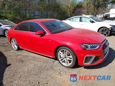 Czwarte zdjęcie samochodu z boku: 2023 AUDI A4 PREMIUM PLUS 45 VIN:WAUEAAF45PN009872 - miniatura