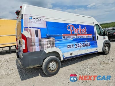 Trzecie zdjęcie samochodu z tyłu: 2014 RAM PROMASTER 2500 2500 HIGH VIN:3C6TRVDG6EE110029 - miniatura