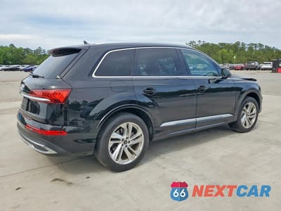 Trzecie zdjęcie samochodu z tyłu: 2021 AUDI Q7 PREMIUM PLUS VIN:WA1LJAF71MD018679 - miniatura