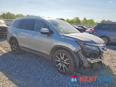 Czwarte zdjęcie samochodu z boku: 2019 HONDA PILOT ELITE VIN:5FNYF6H02KB065493 - miniatura
