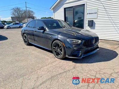 Czwarte zdjęcie samochodu z boku: 2022 MERCEDES-BENZ E AMG 53 4MATIC VIN:W1KZF6BB1NB036188 - miniatura