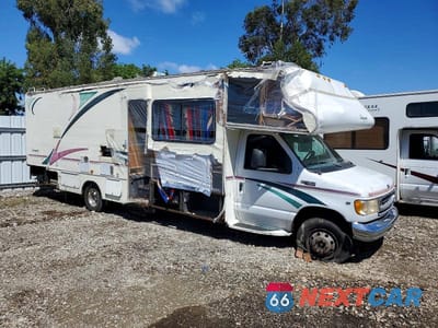 1999 FORD ECONOLINE E450 SUPER DUTY CUTAWAY VAN RV 1FDXE40SXXHB08478 - główne zdjęcie licytacji z USA - miniatura