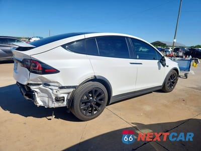 Trzecie zdjęcie samochodu z tyłu: 2023 TESLA MODEL X VIN:7SAXCAE51PF365026 - miniatura