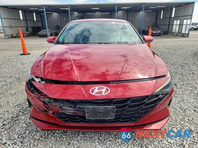 Piąte zdjęcie samochodu w środku: 2021 HYUNDAI ELANTRA HYBRID BLUE VIN:KMHLM4AJXMU009413 - miniatura
