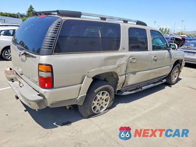 Trzecie zdjęcie samochodu z tyłu: 2004 CHEV SUBURBAN K1500 VIN:3GNFK16T74G257368 - miniatura