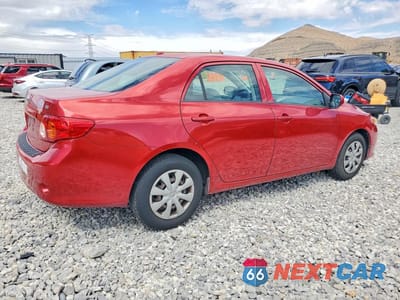 Trzecie zdjęcie samochodu z tyłu: 2009 TOYOTA COROLLA LE VIN:JTDBL40E59J009934 - miniatura