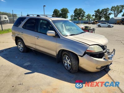 Czwarte zdjęcie samochodu z boku: 2002 ACURA MDX TOURING VIN:2HNYD18832H542287 - miniatura